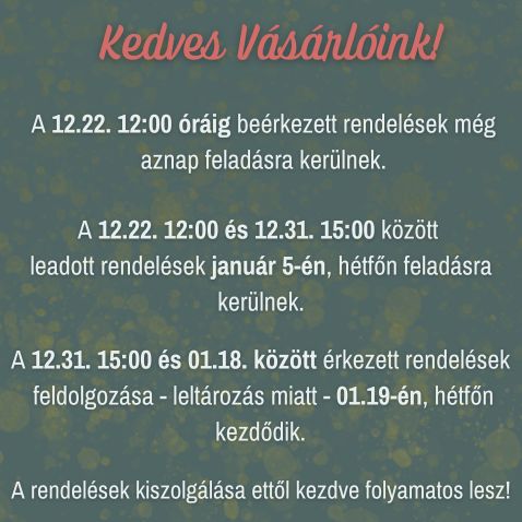 karácsonyi kiszolgálás